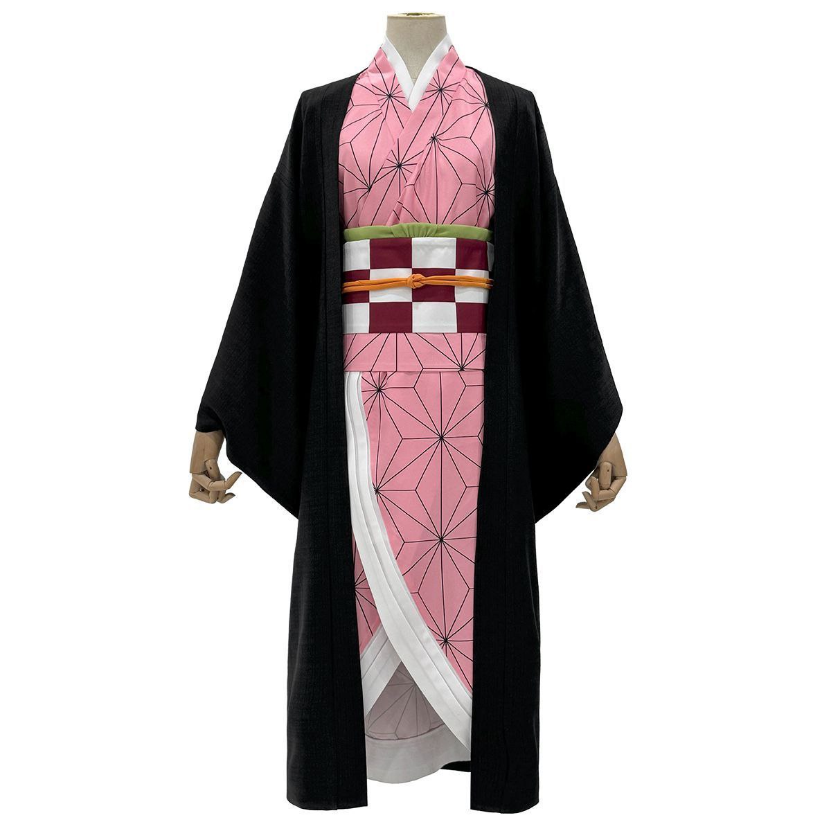 HOLOUNCOSER Xiao Ou's Demon Slayer Nezuko Kamado Cosplay Costume