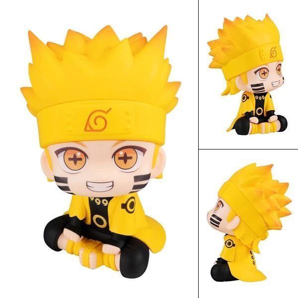 Naruto figure Q version Naruto Uzumaki Minato Namikaze Six Paths Sage Mode figure lookup