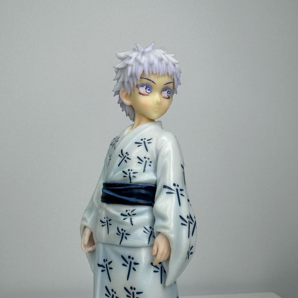 Jujutsu Kaisen [Japanese Version] Childhood Kimono Gojo Satoru Statue Figure Gift Anime Model Ornament Asai