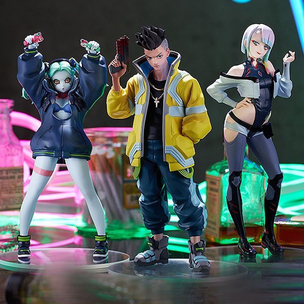 New Cyberpunk Edgewalker Lucy David Boran Rebecca figurine, chassis, car ornament model