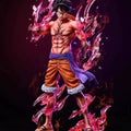 One Piece figure: Luffy in all forms, Gear Second, Ryuo Luffy - One Piece peripheral model figurine toy figure.