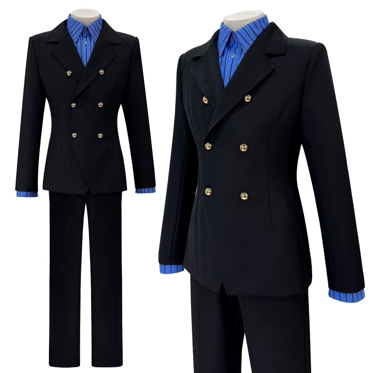 HOLOUNCOSER's One Piece Sanji Cosplay Outfit - Full Gentleman's Suit
