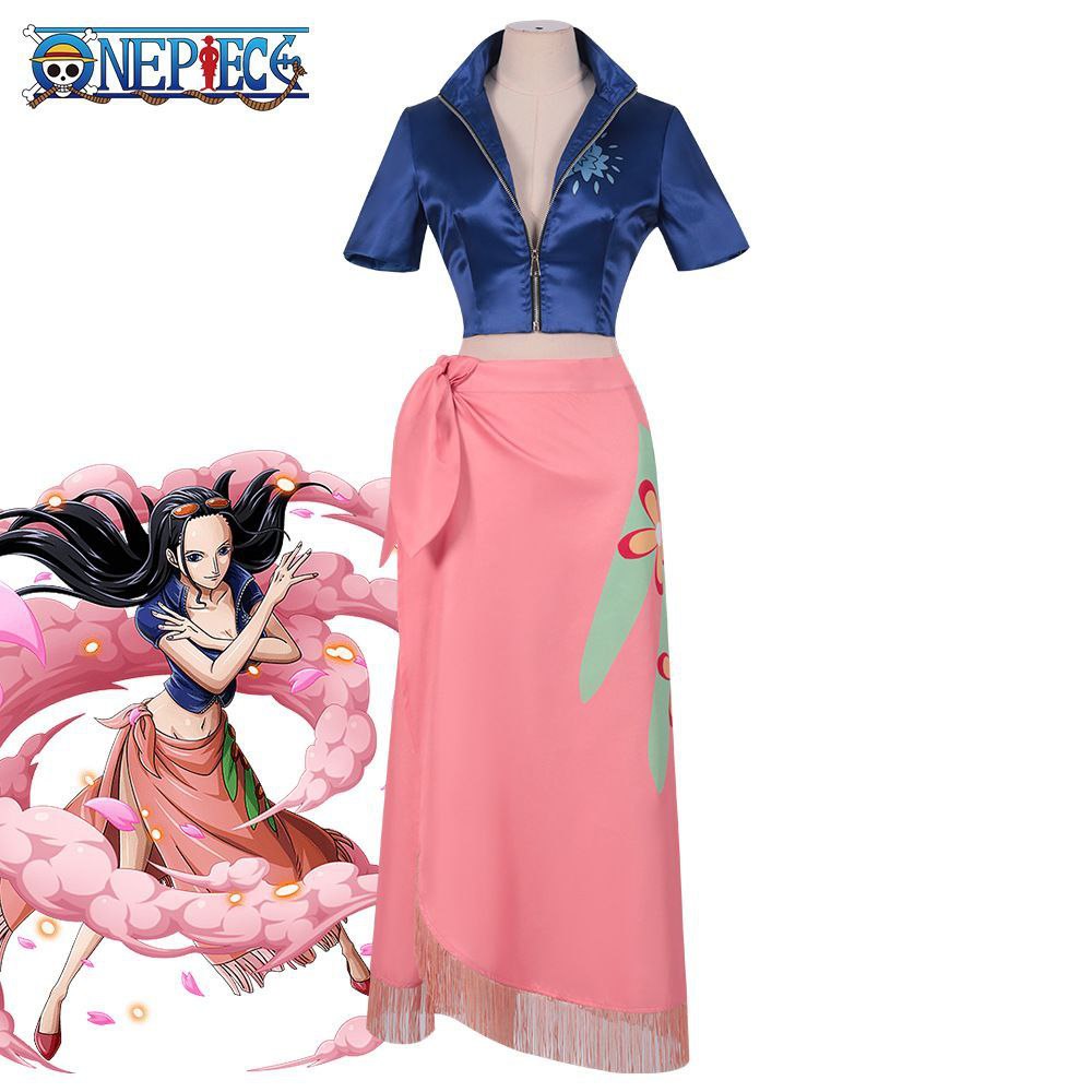 One Piece cosplay outfit: Nico Robin full set cosplay costume.