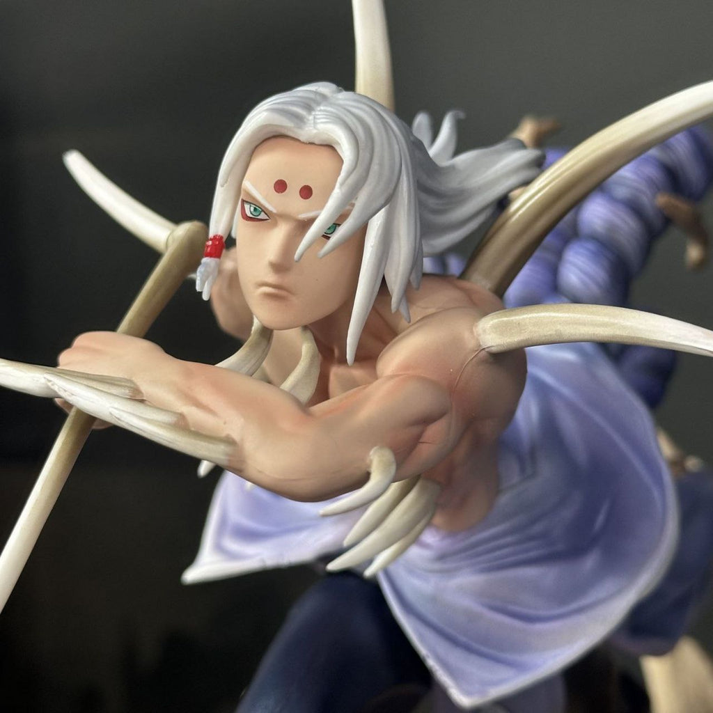 Naruto series Bone Spike Charge Kimimaro figure model trendy toy car ornament