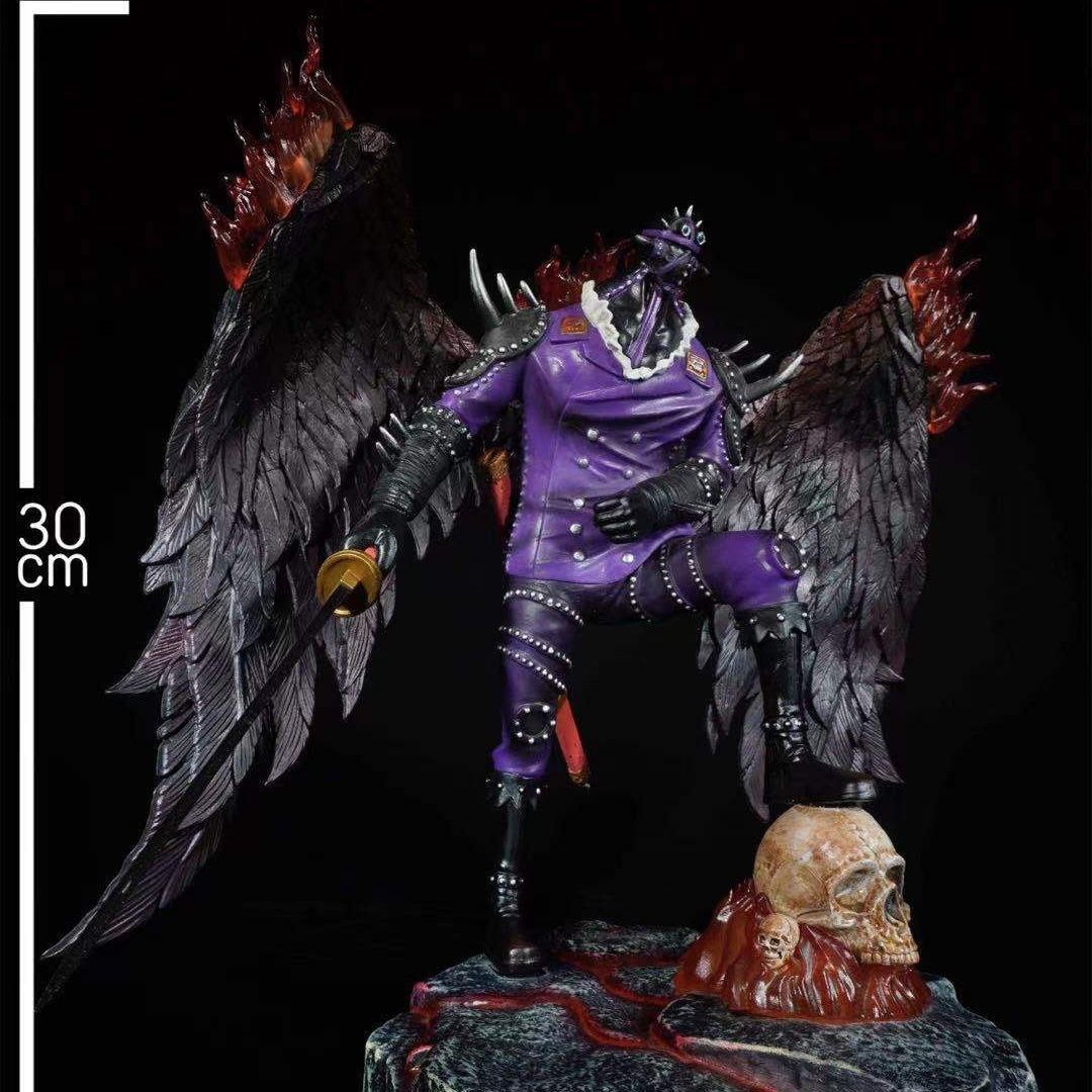 One Piece Double-Headed King (King) and the Three Disasters of the Beast Pirates 32cm Anime Figure [with Color Box]