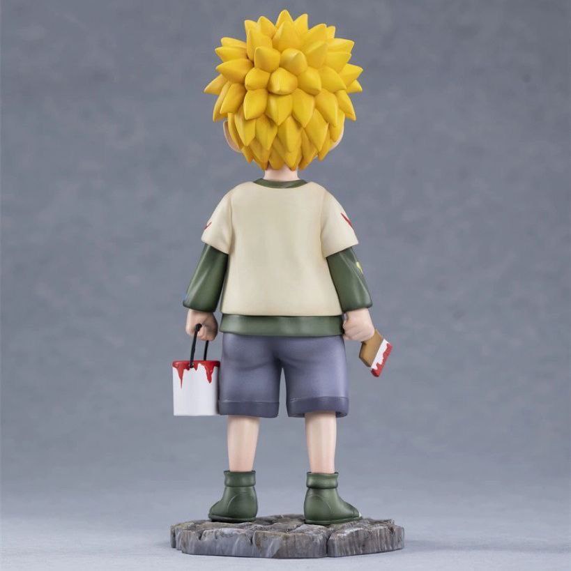 Naruto childhood toy GK statue, figurine, cute model, desktop gift