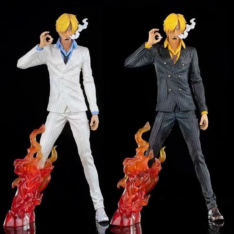 Welfare One Piece Dream Sanji GK Figure Large Black Leg Sanji Anime Figurine Model Statue Gift