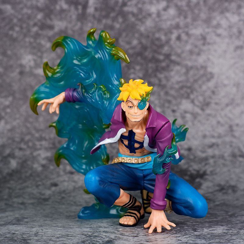 One Piece crouching Marco, the First Vice-Commander, Phoenix figure series, model statue, prize item, ornament, gift, and merchandise.