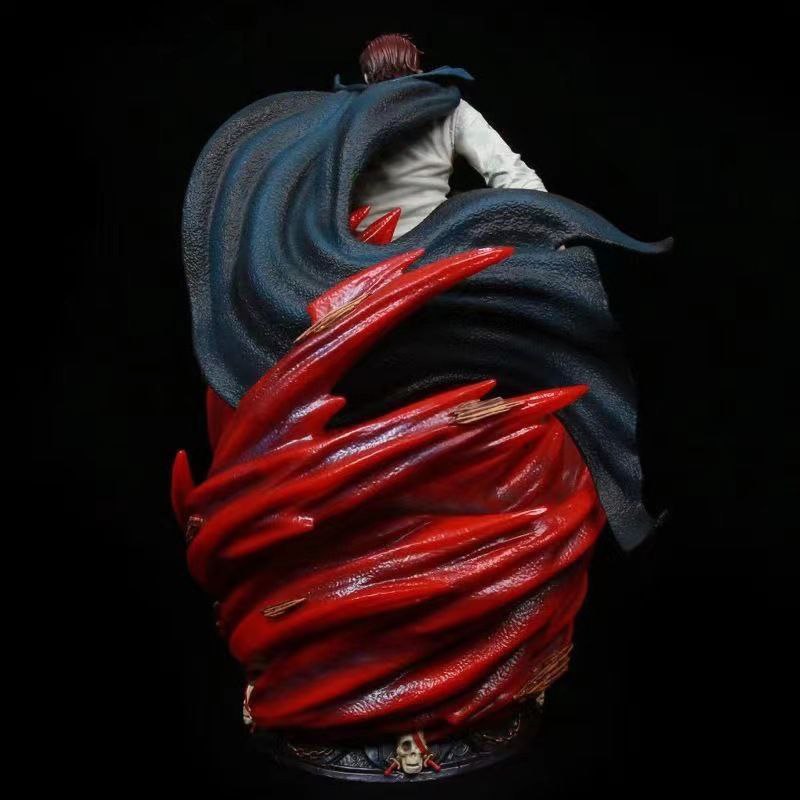 One Piece LS Red-Haired Shanks Figure, Yonko Shanks Model, One Piece Figure Ornament Statue Gift Wholesale