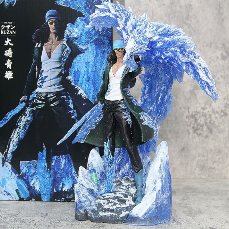 One Piece Master GK Aokiji Figure, Marine Admiral Version, Ice Bird Form, Single Aokiji Model Ornament