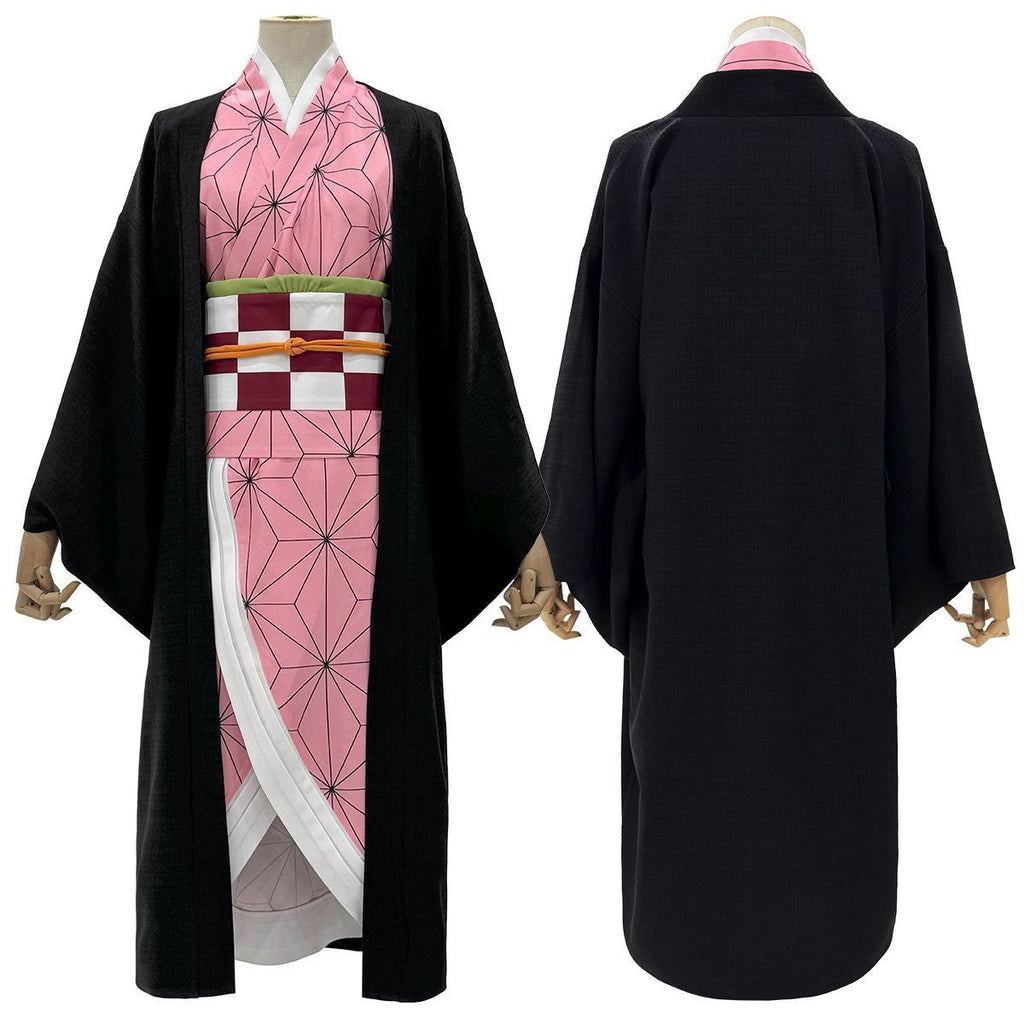 HOLOUNCOSER Xiao Ou's Demon Slayer Nezuko Kamado Cosplay Costume