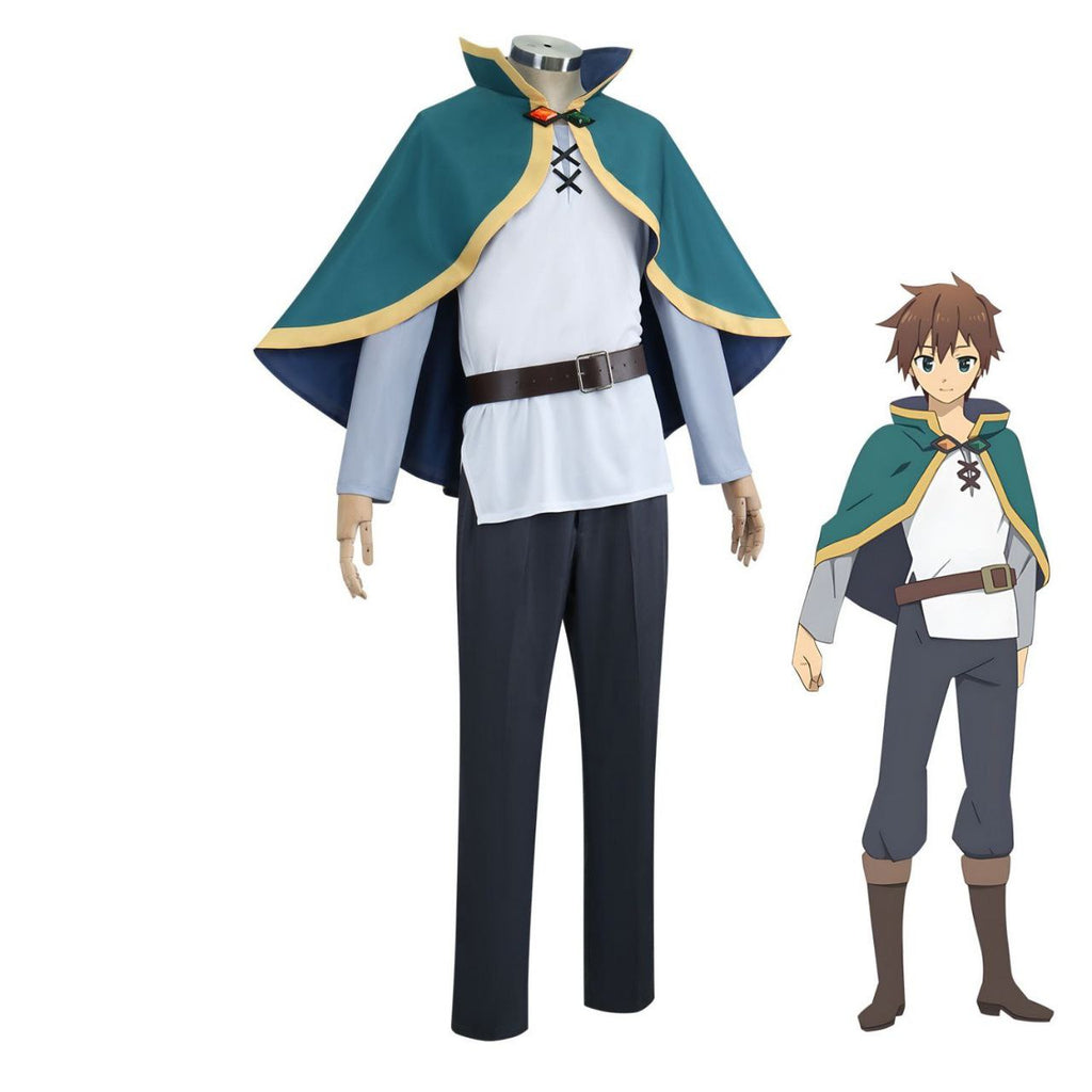 KonoSuba: God's Blessing on This Wonderful World! cosplay outfit - Kazuma Sato, anime/manga complete set.