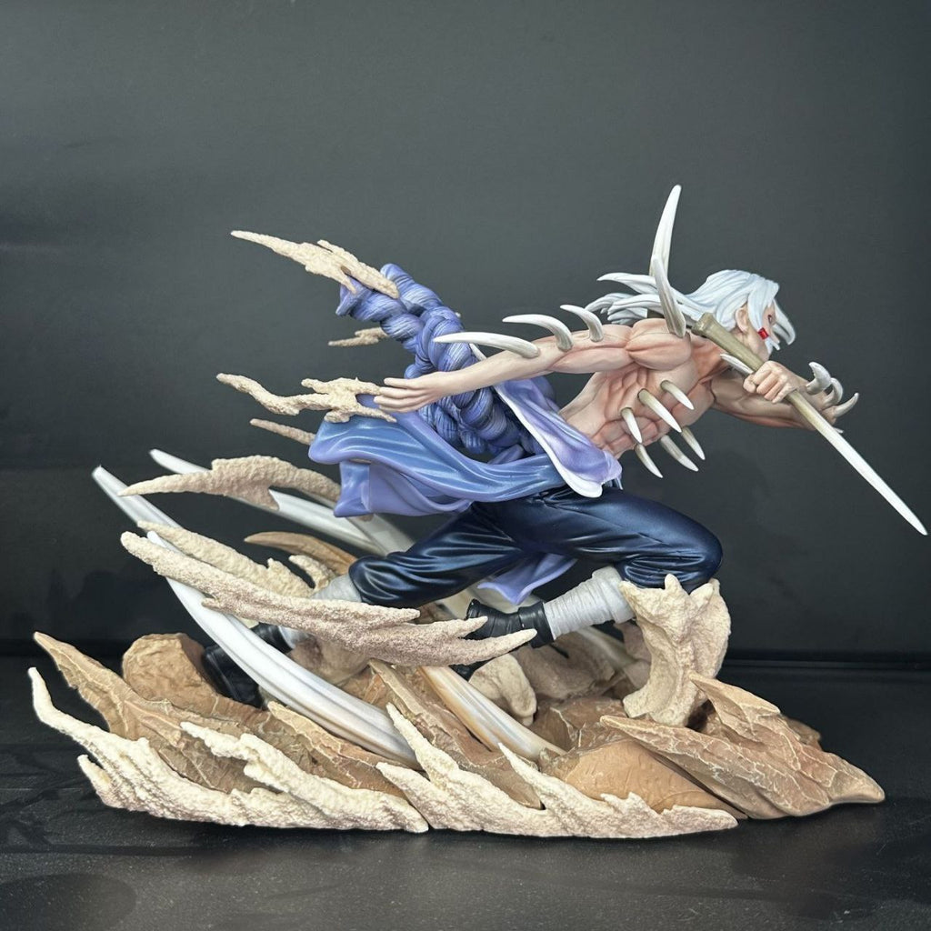 Naruto series Bone Spike Charge Kimimaro figure model trendy toy car ornament