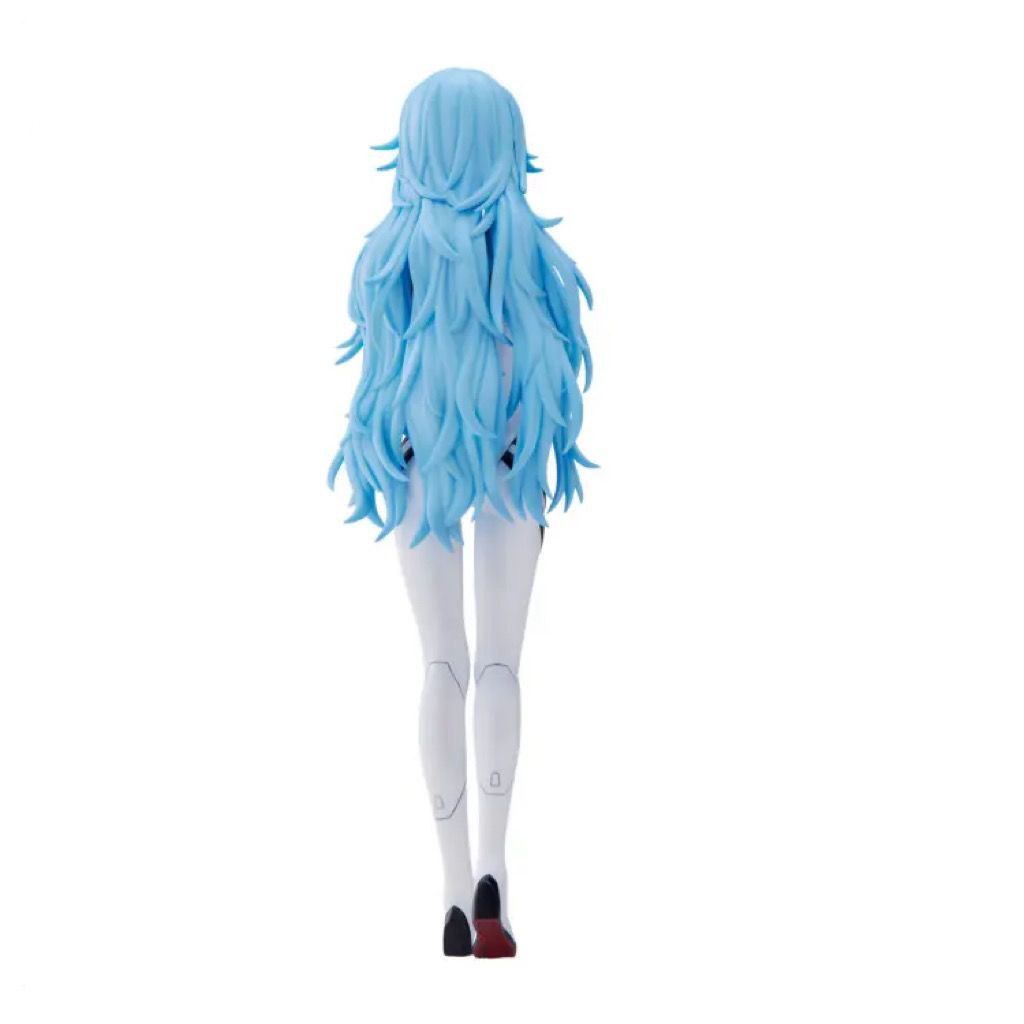 Evangelion theatrical version EVA Asuka Long Hair Rei Ayanami Figure Model Anime Case Ornament