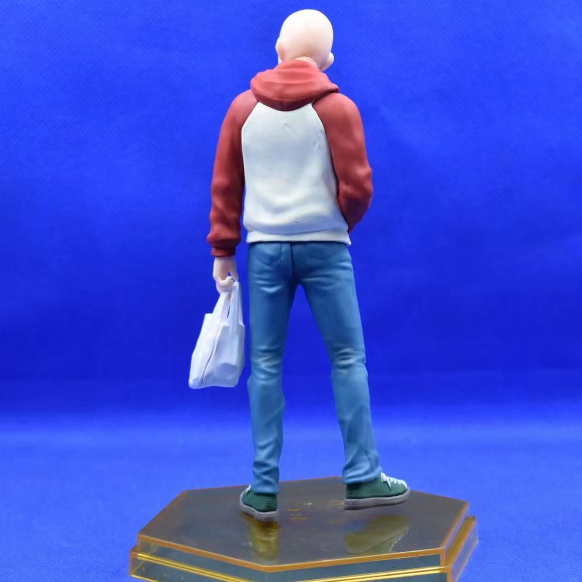 One-Punch Man Saitama Hero Association Bald Cape Hero Boy Anime Figurine Figurine Gift