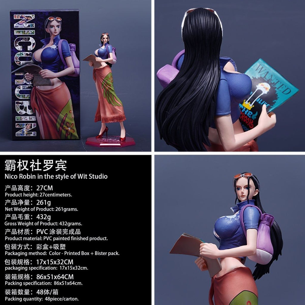 [LK Factory Selection] Robin from One Piece, a high-quality domestic version GK deluxe figure/gift/ornament from the Hegemony Studio.