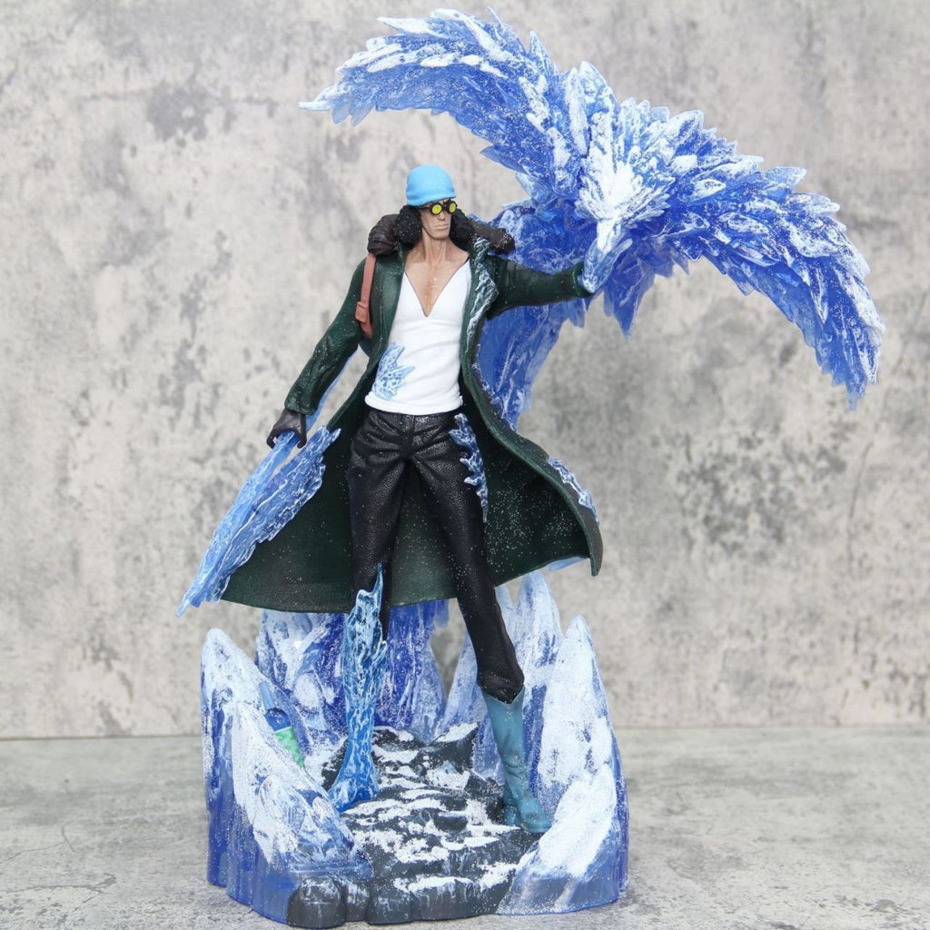 One Piece Master GK Aokiji Figure, Marine Admiral Version, Ice Bird Form, Single Aokiji Model Ornament