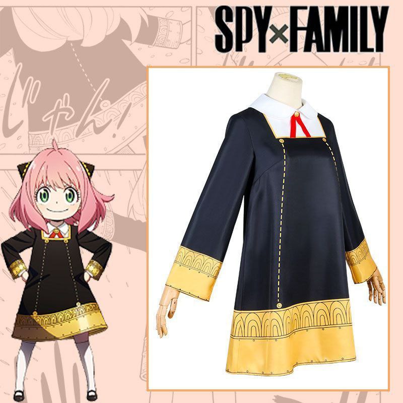 Spy Playhouse Anya cosplay, Yolfogee, Twilight Nya cosplay costume, female, anime, children's.