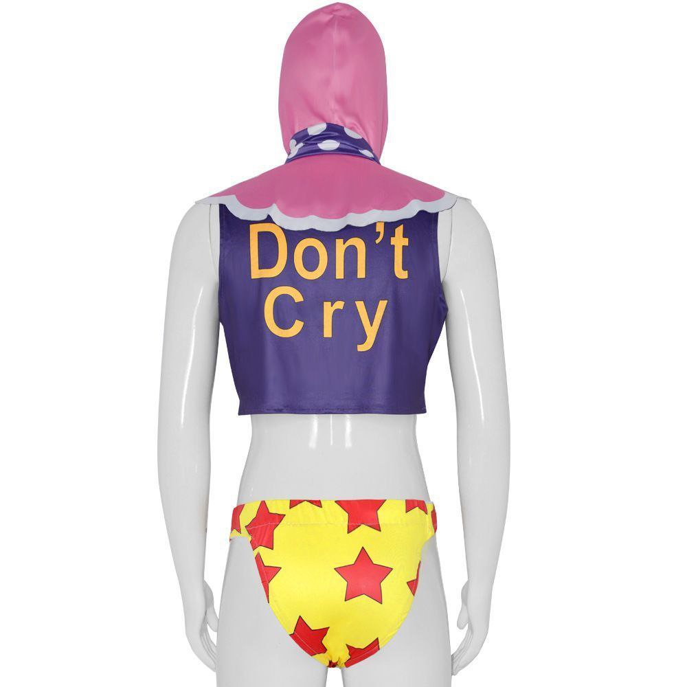 Senor Pink cosplay costume from the anime One Piece.