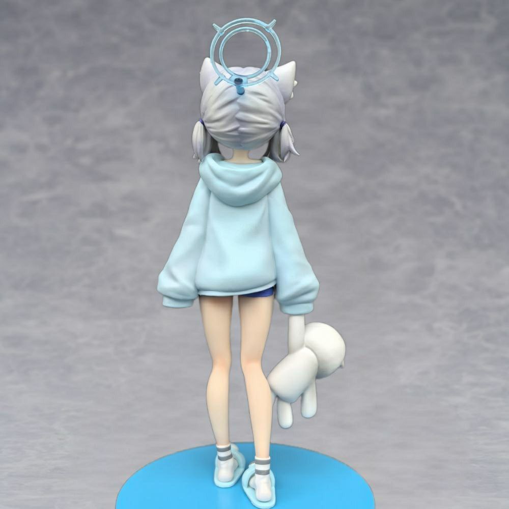 GW Factory Premium Version Pajama Cat Ear Sand Wolf Shirako Figure, Anime/2D Girl Gift Ornament