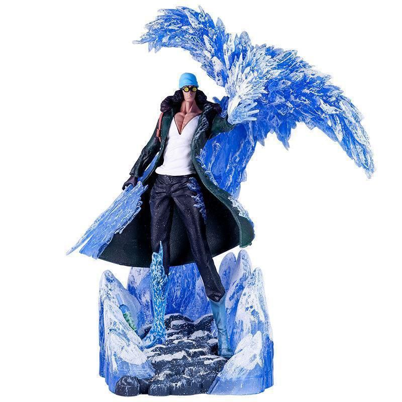 One Piece Master GK Aokiji Figure, Marine Admiral Version, Ice Bird Form, Single Aokiji Model Ornament