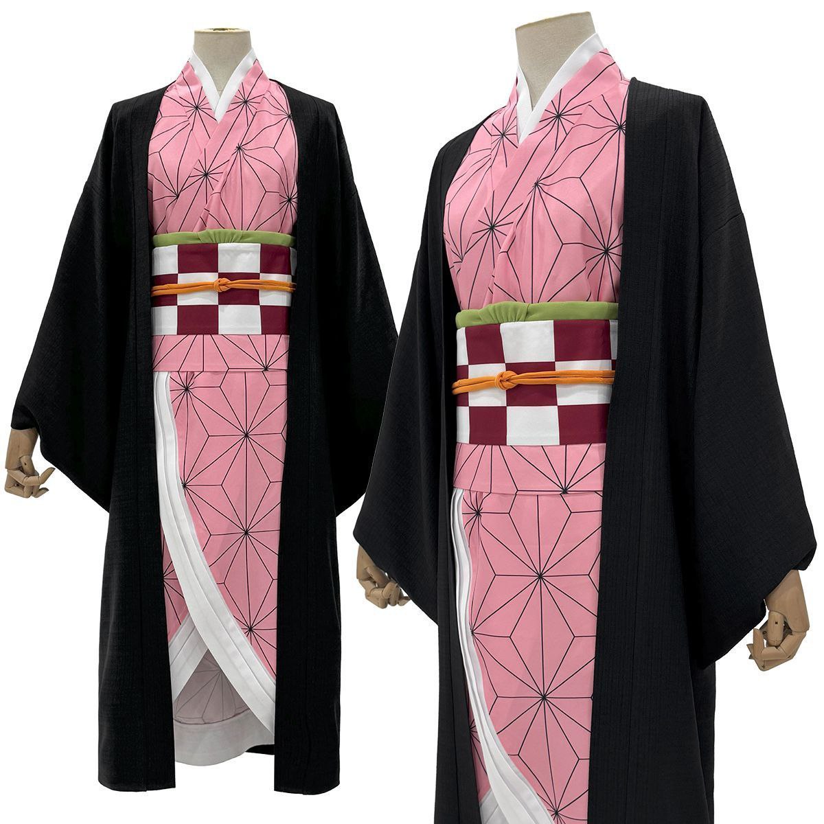 HOLOUNCOSER Xiao Ou's Demon Slayer Nezuko Kamado Cosplay Costume