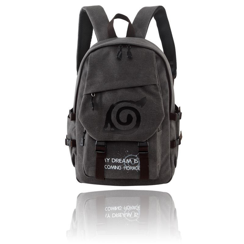 14-inch canvas backpack, outdoor canvas backpack, simple Korean style backpack, shoulder bag.