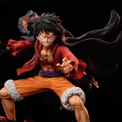 First item with instant discount: One Piece anime Onigashima Luffy limited edition exquisite desktop ornament - a perfect gift for your boyfriend.