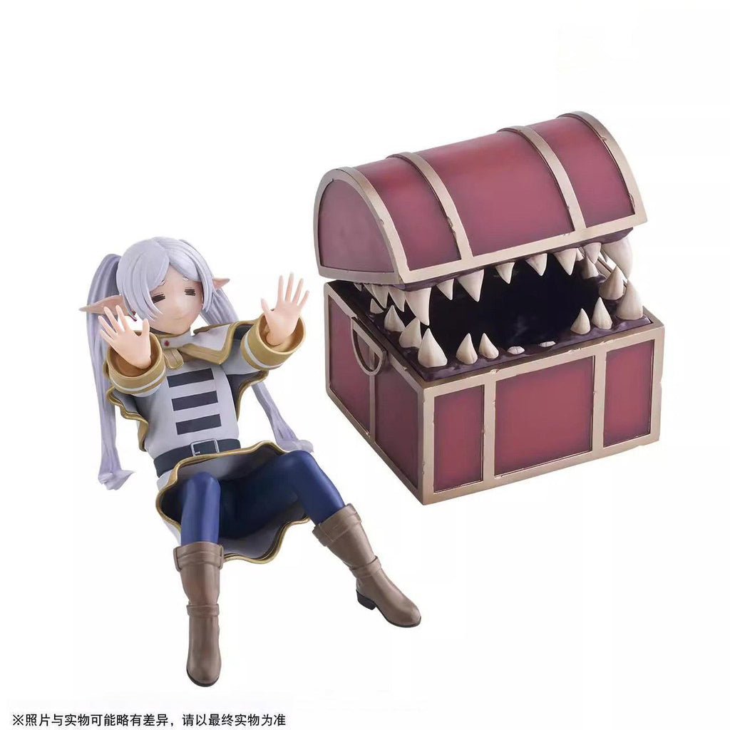 A new domestically produced Frieren figure depicting Frieren being eaten by a mimic