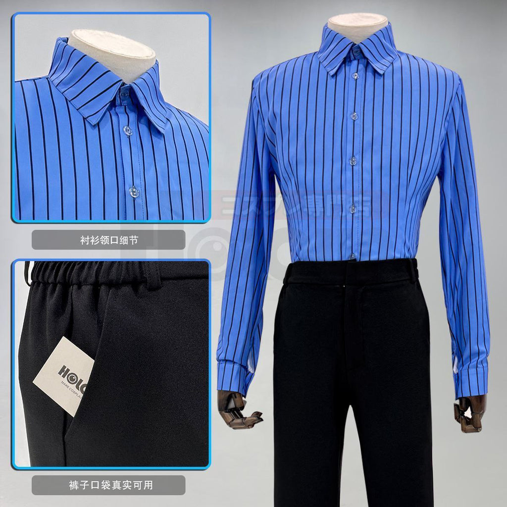 HOLOUNCOSER's One Piece Sanji Cosplay Outfit - Full Gentleman's Suit