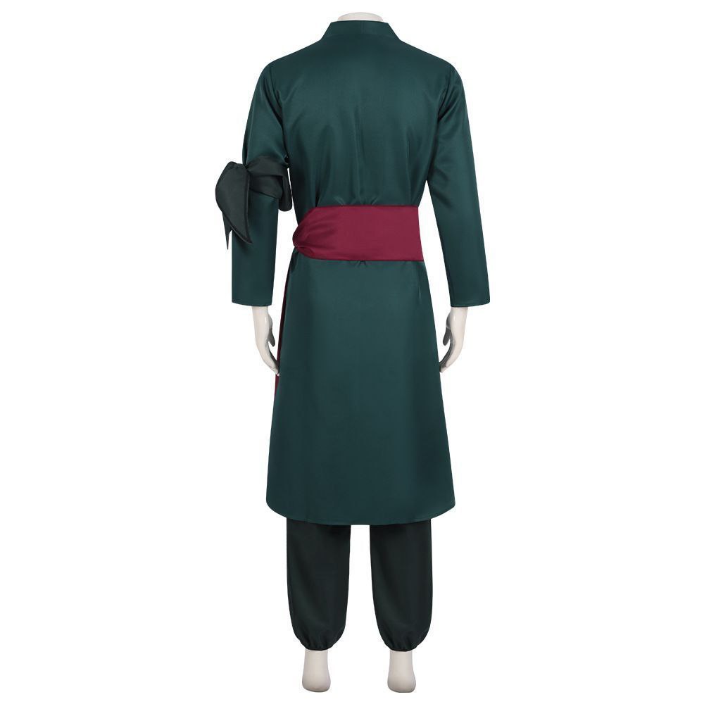 ManYiShang One Piece Cosplay Costume, Zoro Yukata Cosplay Full Set, Low Price Clearance, Cosplay Costume for Men