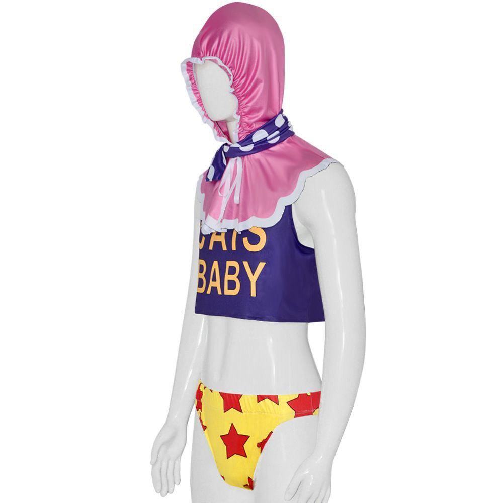 Senor Pink cosplay costume from the anime One Piece.