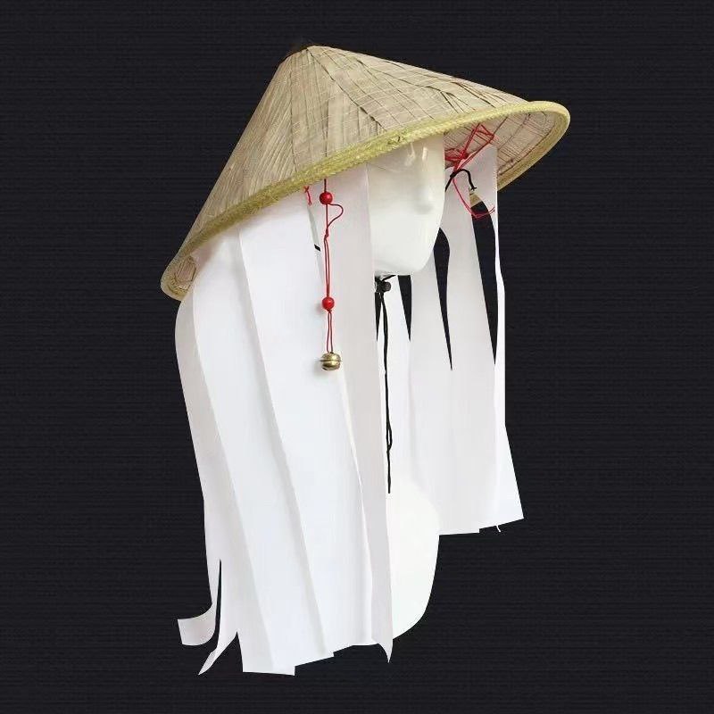 New Naruto anime merchandise: Sasori, Uchiha, Itachi Akatsuki hat, Akatsuki straw hat with trim, and comes with a bell.