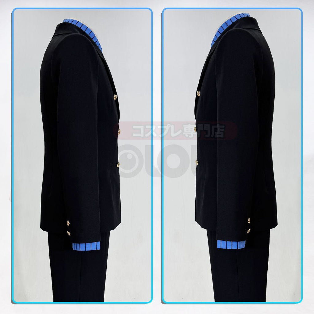 HOLOUNCOSER's One Piece Sanji Cosplay Outfit - Full Gentleman's Suit