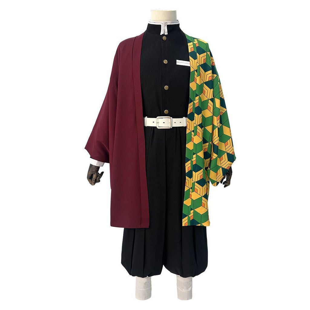 HOLOUNCOSER Little Ou Family Demon Slayer Tomioka Agatsuma Tanjiro Obanai Rengoku Sabito Cosplay Costume