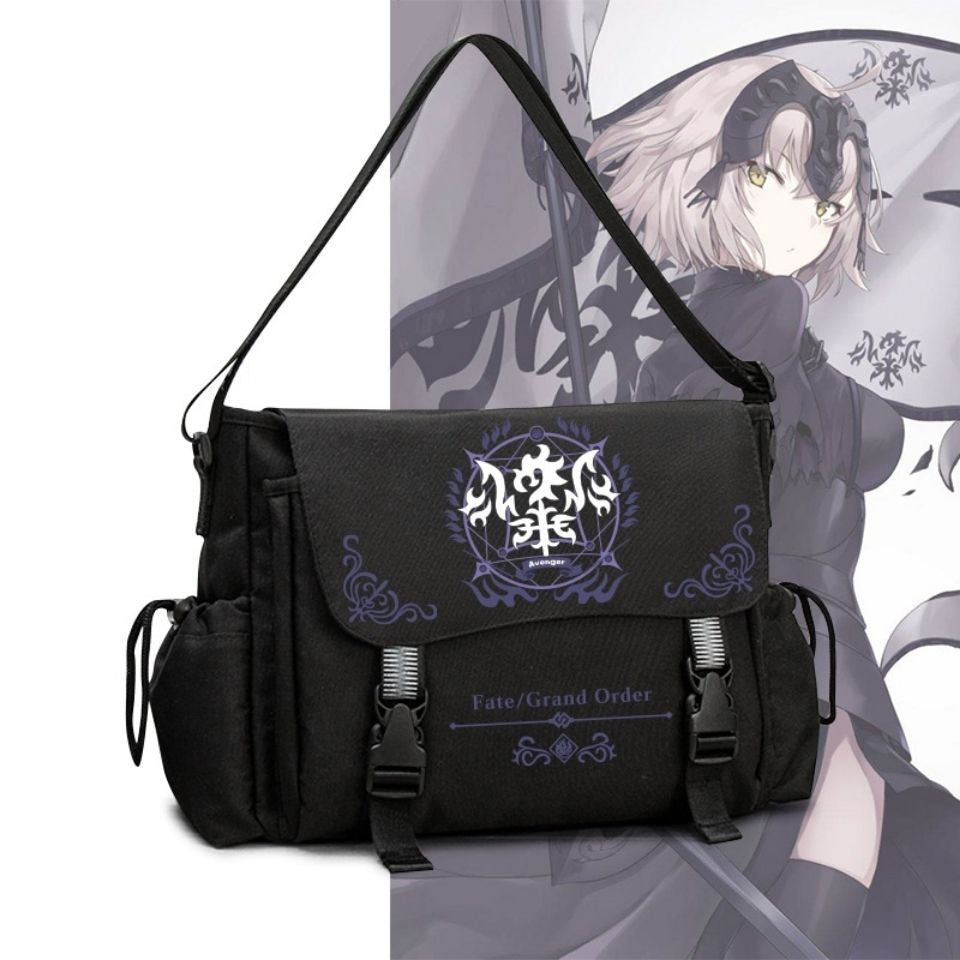 Fate/Zero: Mark of the Heroic Spirit Saber King Arthur Backpack for Men, Anime Peripheral Shoulder Bag, Crossbody Bag for Tutoring