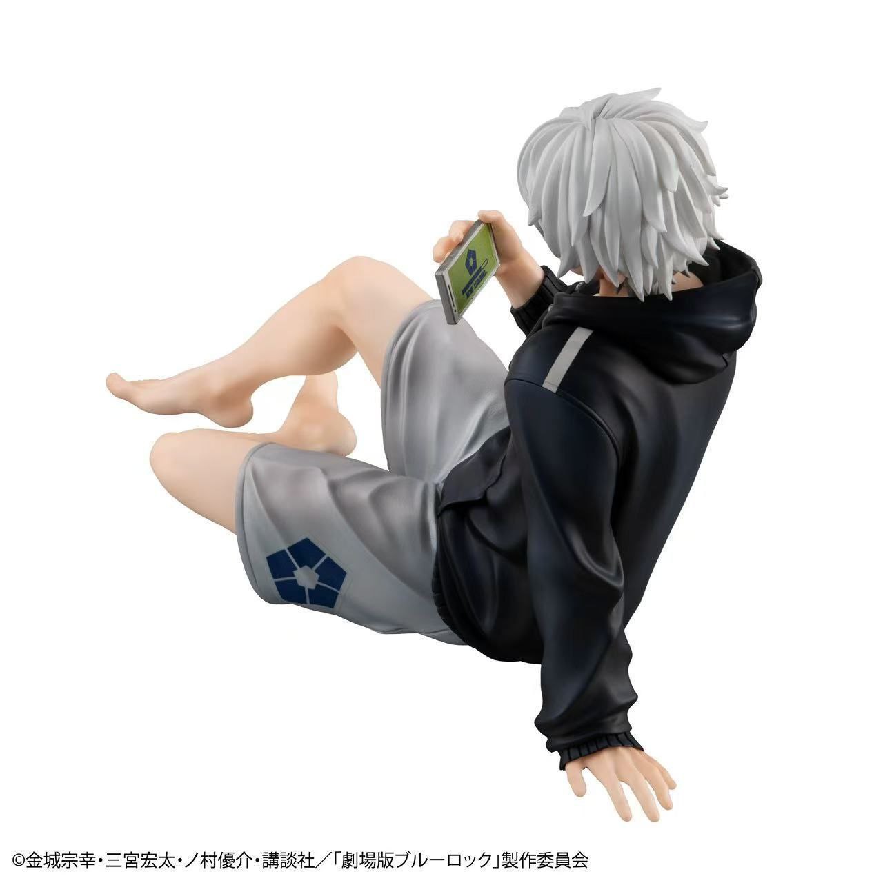 Blue Lock Sitting Posture Blue Prison Nagi Seishiro Anime Toy Figurine Ornament Domestic Version Figure Model Gift