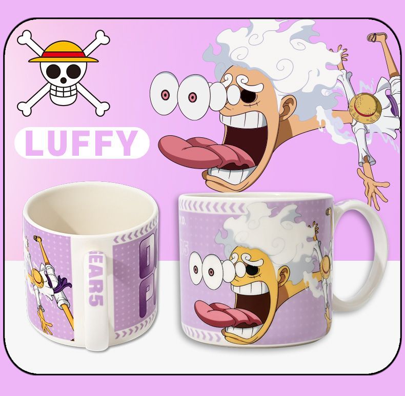 Authentic One Piece water bottle, New Year's gift, One Piece series birthday gift, Luffy One Piece limited edition merchandise.