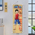 One Piece wall hangings, silk posters, murals, scrolls, wall decorations, Luffy and Zoro One Piece merchandise.