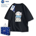 NASA Collaboration Q-version Frierne 2025 Summer Unisex Short-Sleeve T-Shirt, Versatile and Easy-to-Match Top