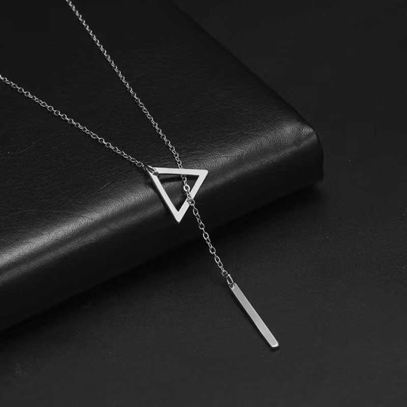 Alloy Necklace - Xia Xiaoyin's Triangle Necklace from Beyond the World - Luxury Niche Anime & 2D Cosplay Accessories