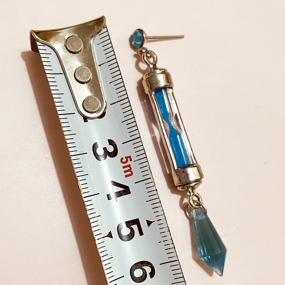 Anime Vanitas's Diary Hourglass Ear Clips, Vanitas Earrings, Best Friend/Couple/Cosplay/Birthday Gift