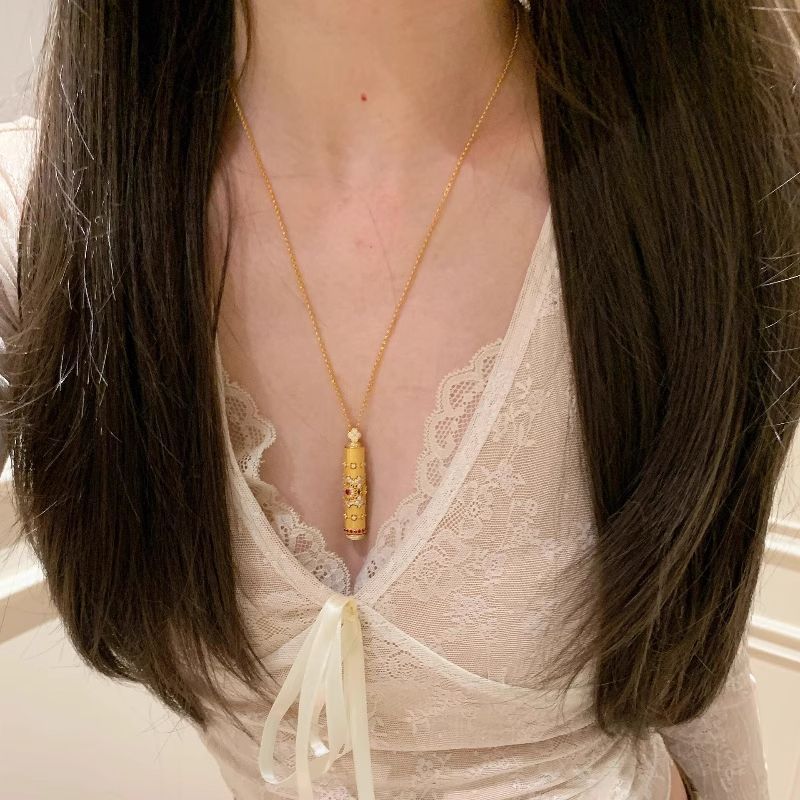 2025 Vintage Fairy Wand Necklace for Women, Niche Luxury, High-End Drape, Summer Accessory, Extended Length