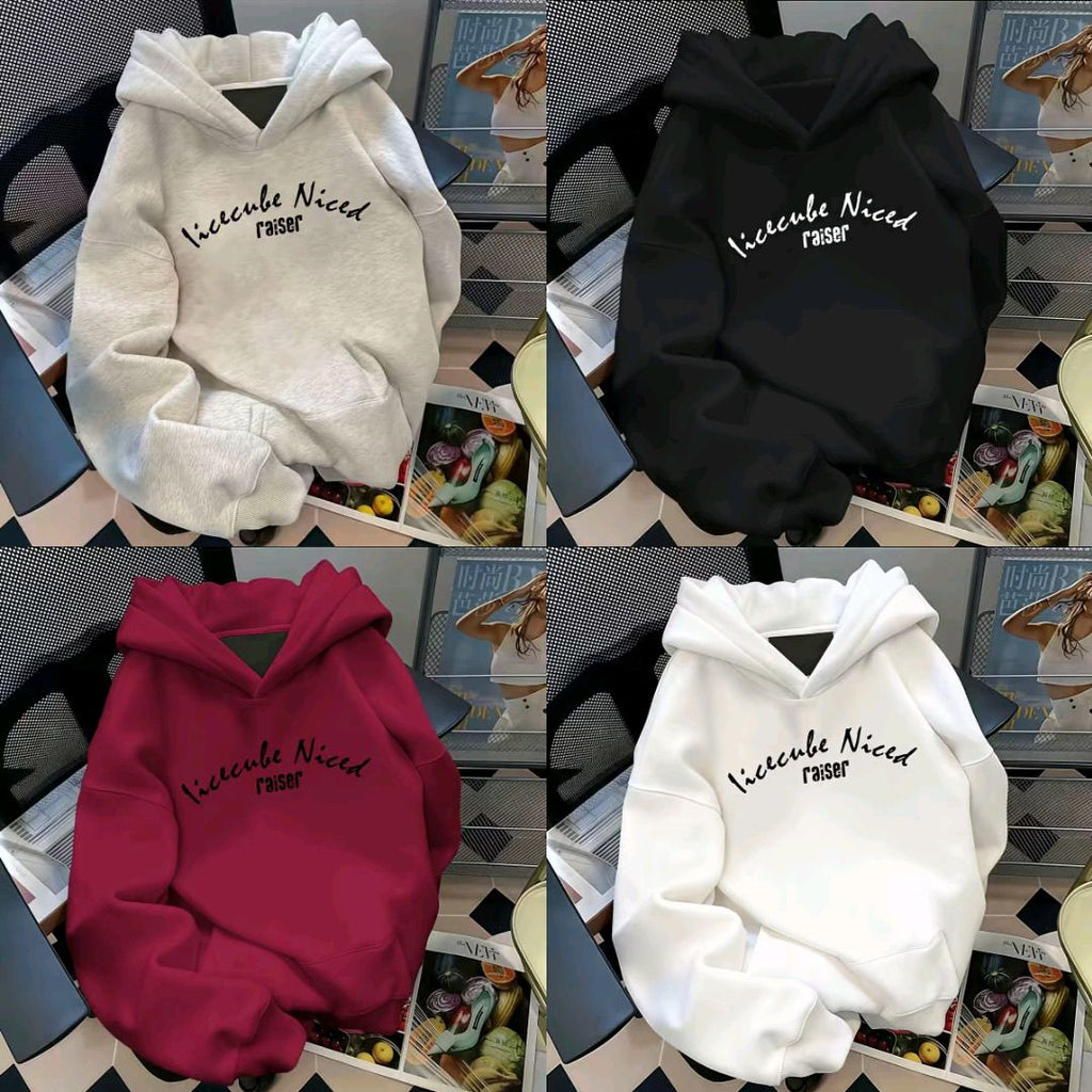 Japanese anime Chainsaw Man Reese print hooded sweatshirt for men, long-sleeved, loose-fitting fleece-lined winter coat for teenagers.