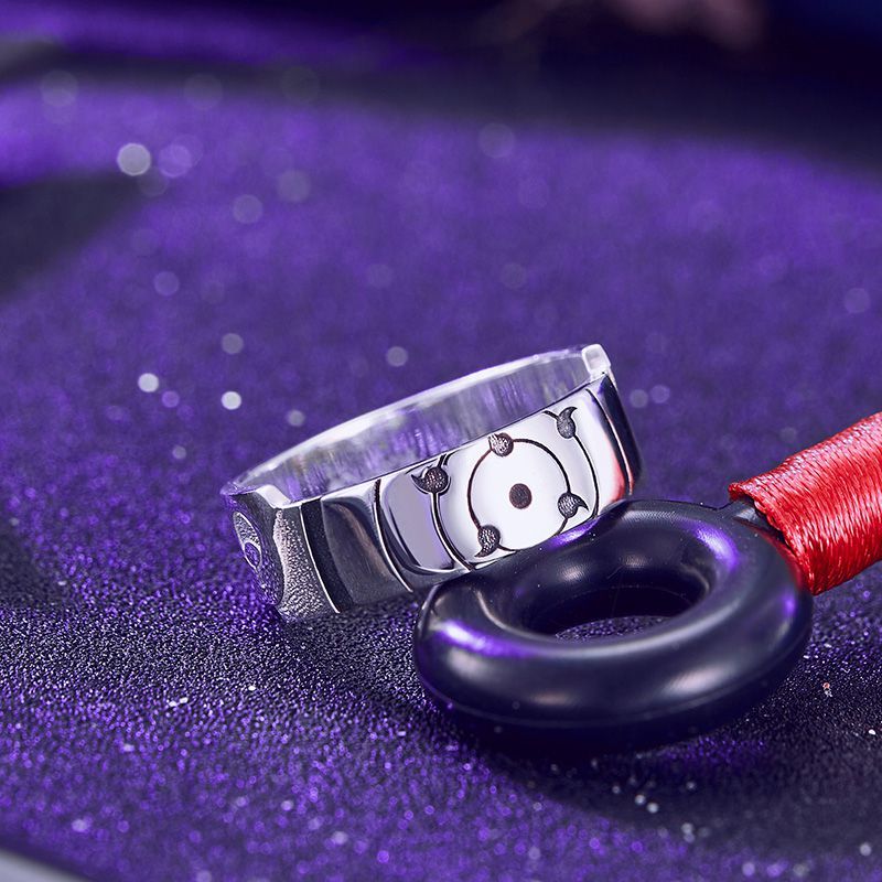 Boruto: Naruto Next Generations Ring, Lucky Stone Official Anime Merchandise, Naruto, Sasuke, and Sarada Accessories