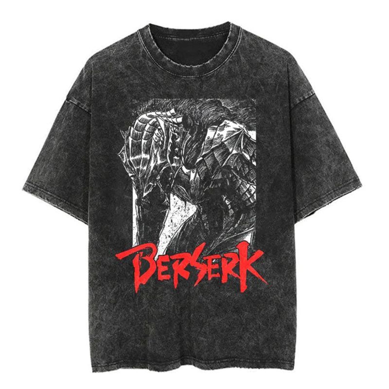 2025 New Distressed T-Shirt, Women's Retro Cotton T-Shirt, Street Style Legend T-Shirt, Unisex Loose Fit Luxury