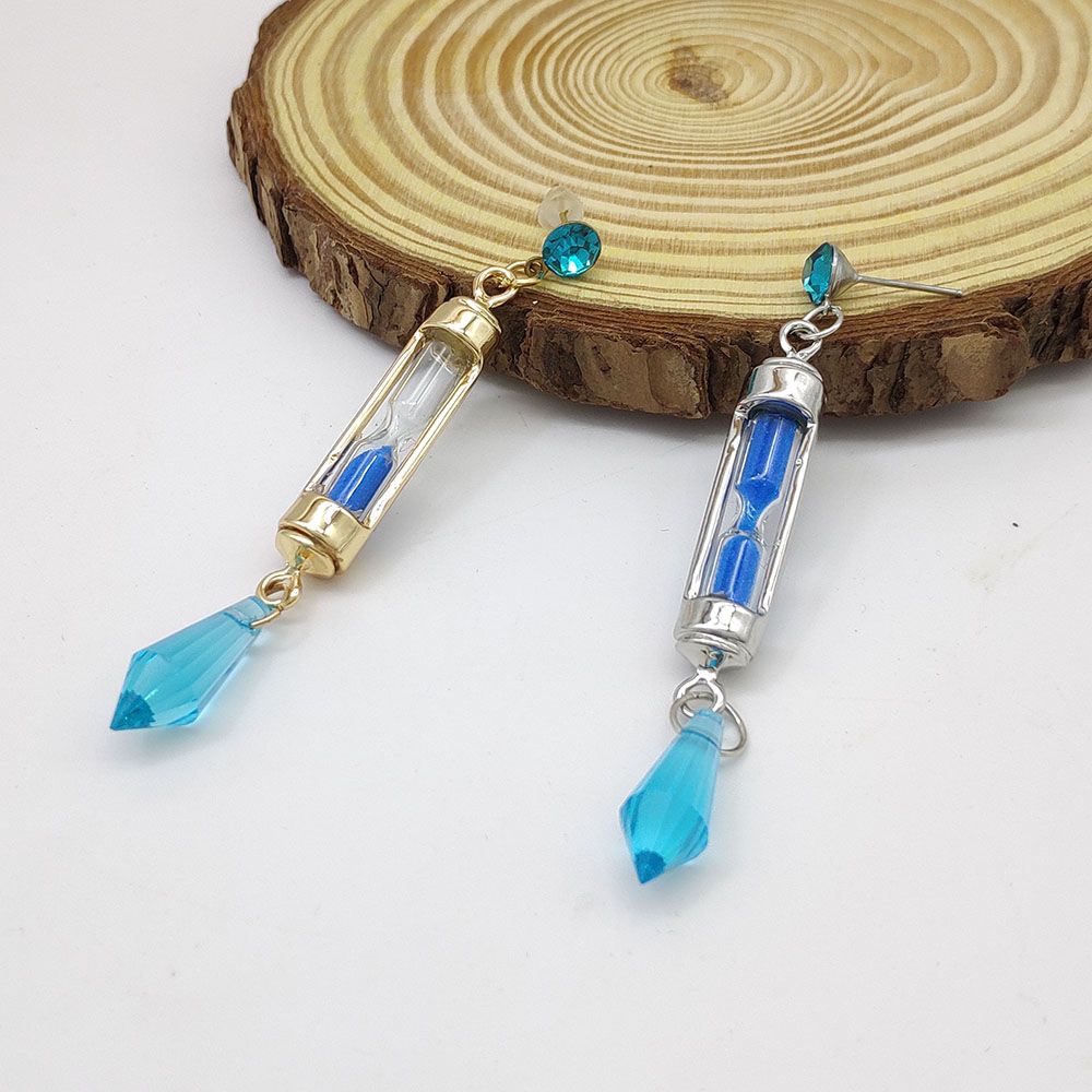 Anime Vanitas's Diary Hourglass Ear Clips, Vanitas Earrings, Best Friend/Couple/Cosplay/Birthday Gift