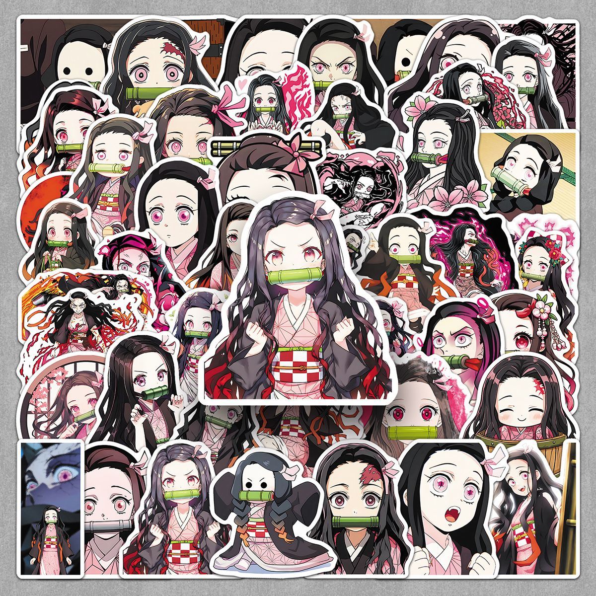 50 Creative and Fun Cartoon Decorative Phone Cases, Luggage Cases, Helmets, and DIY Graffiti Stickers From Japan Anime