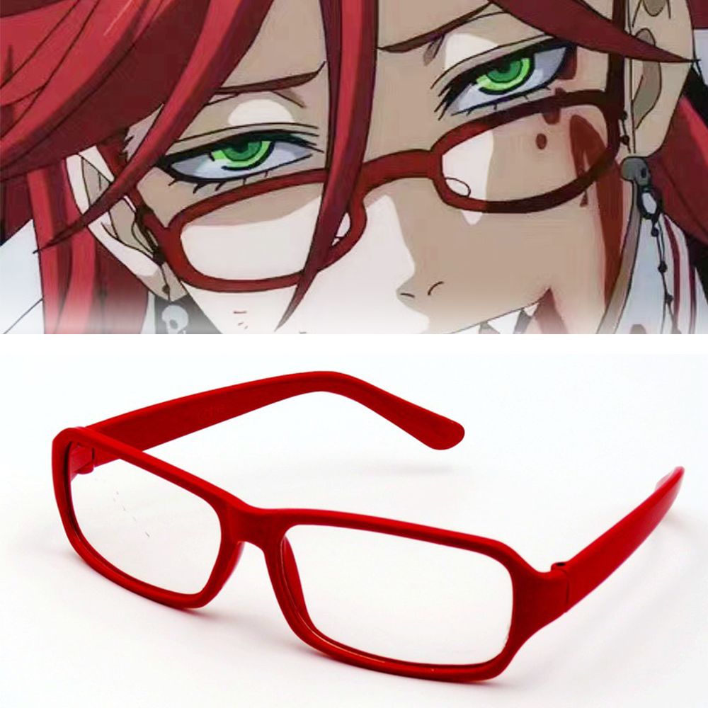 Black Butler glasses Grell Halloween anime cosplay accessories