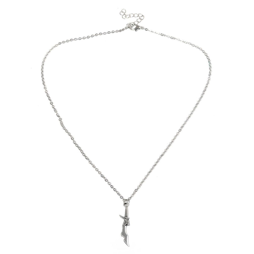 Anime "I Upgrade Alone" Cheng Xiaoyu, Mizushino Shun Weapon Model, Short Blade Necklace Pendant Jewelry
